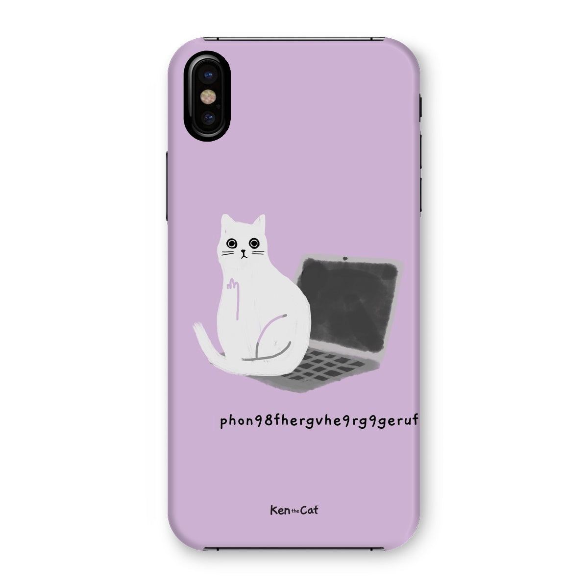 Laptop - Purple Phone Case