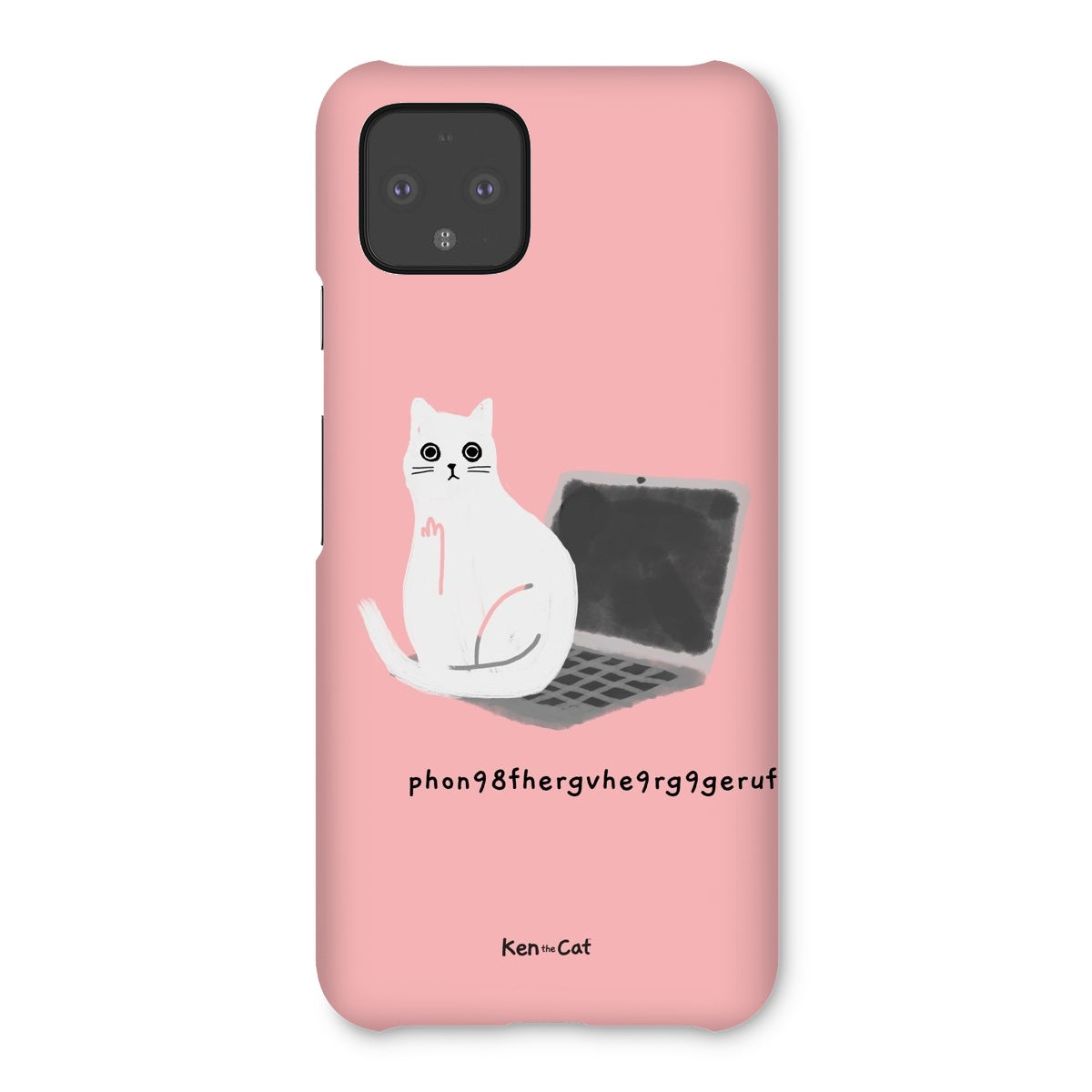 Laptop - Pink Phone Case