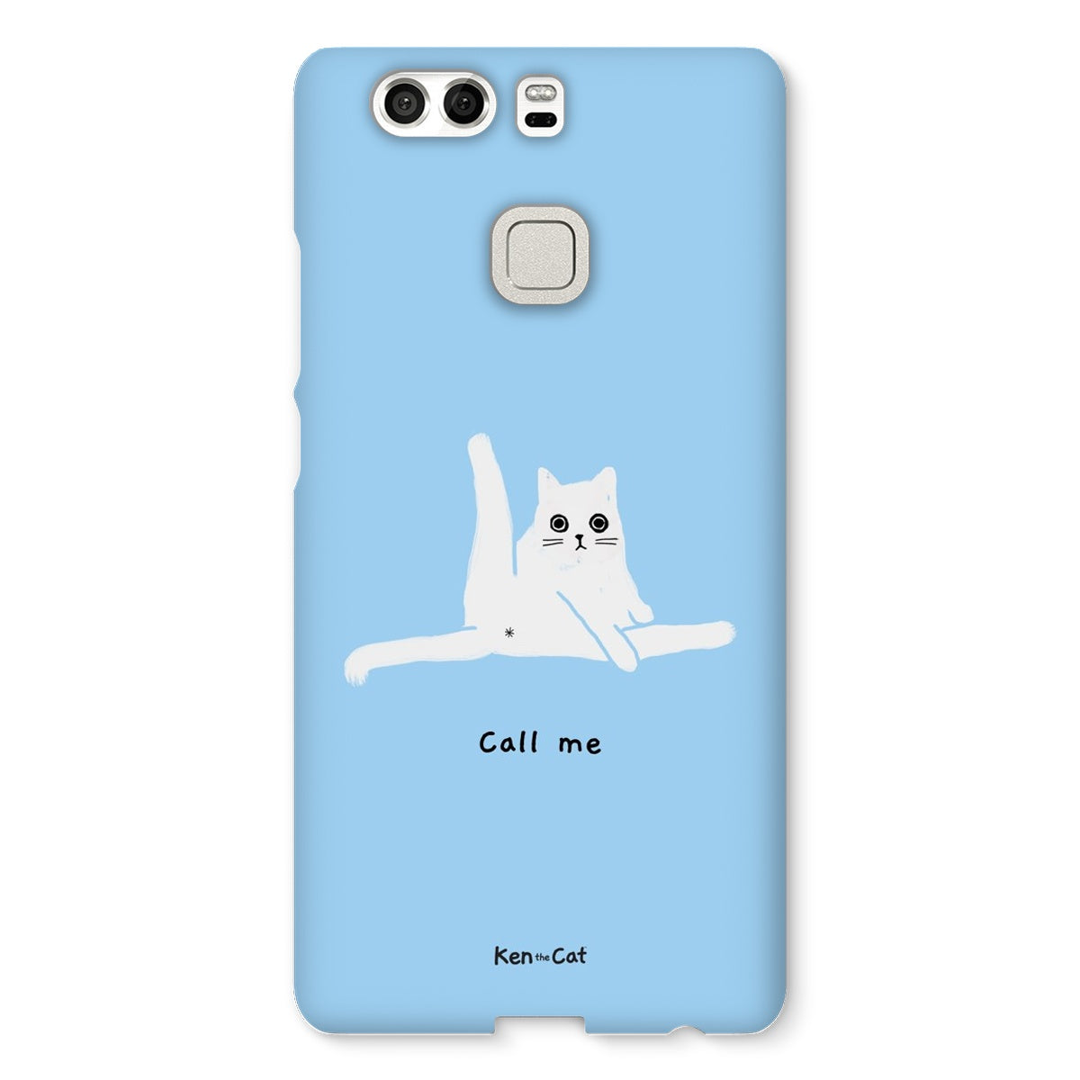 Call Me - Blue Phone Case
