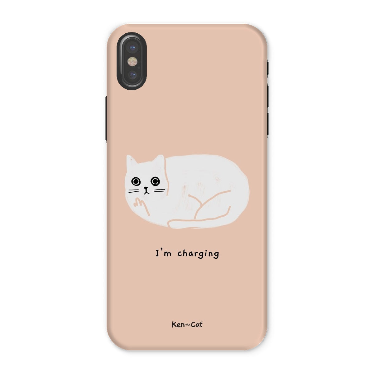I'm Charging - Coral Phone Case