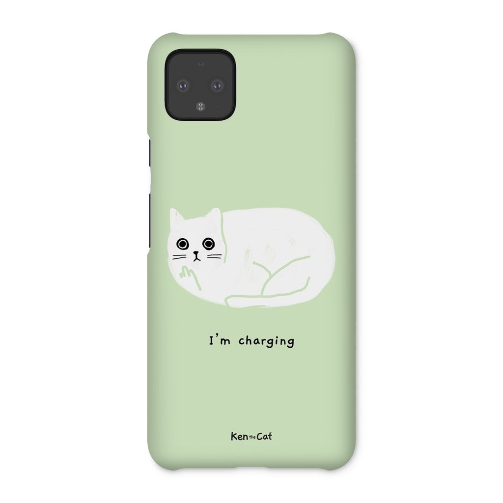 I'm Charging - Green Phone Case