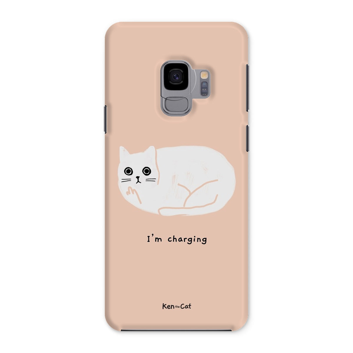 I'm Charging - Coral Phone Case