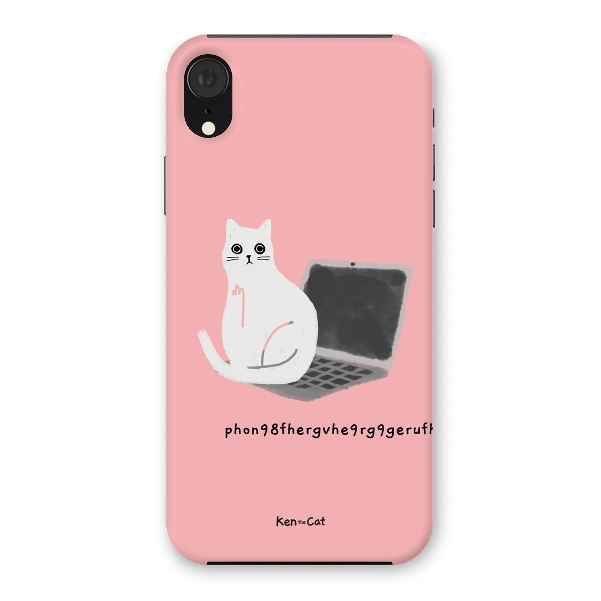 Laptop - Pink Phone Case