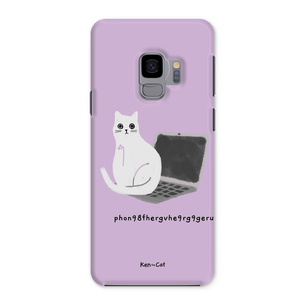 Laptop - Purple Phone Case