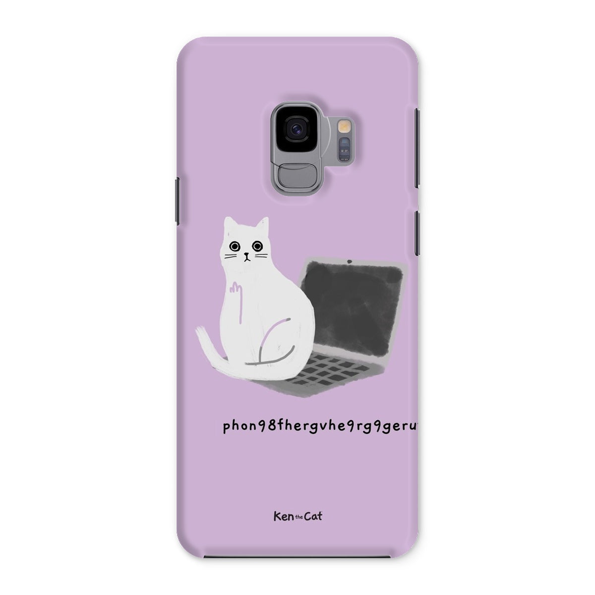 Laptop - Purple Phone Case