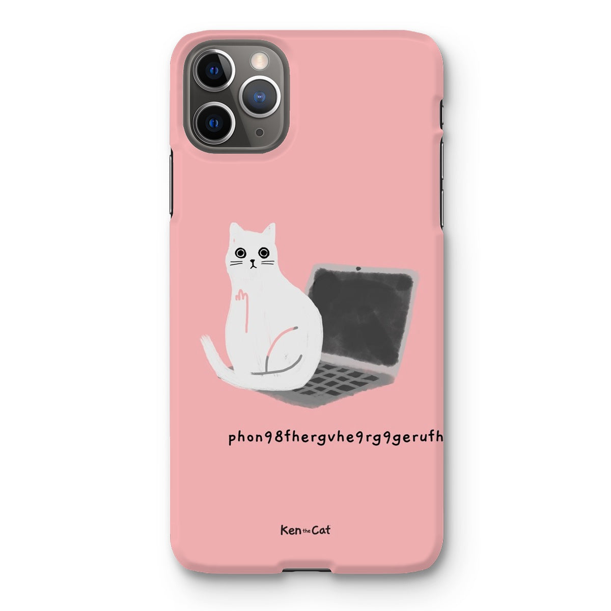 Laptop - Pink Phone Case