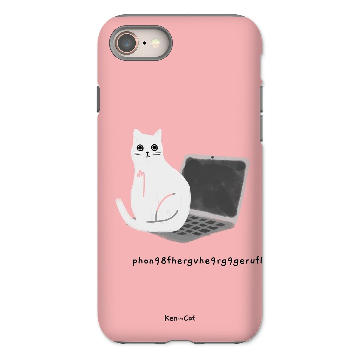 Laptop - Pink Phone Case