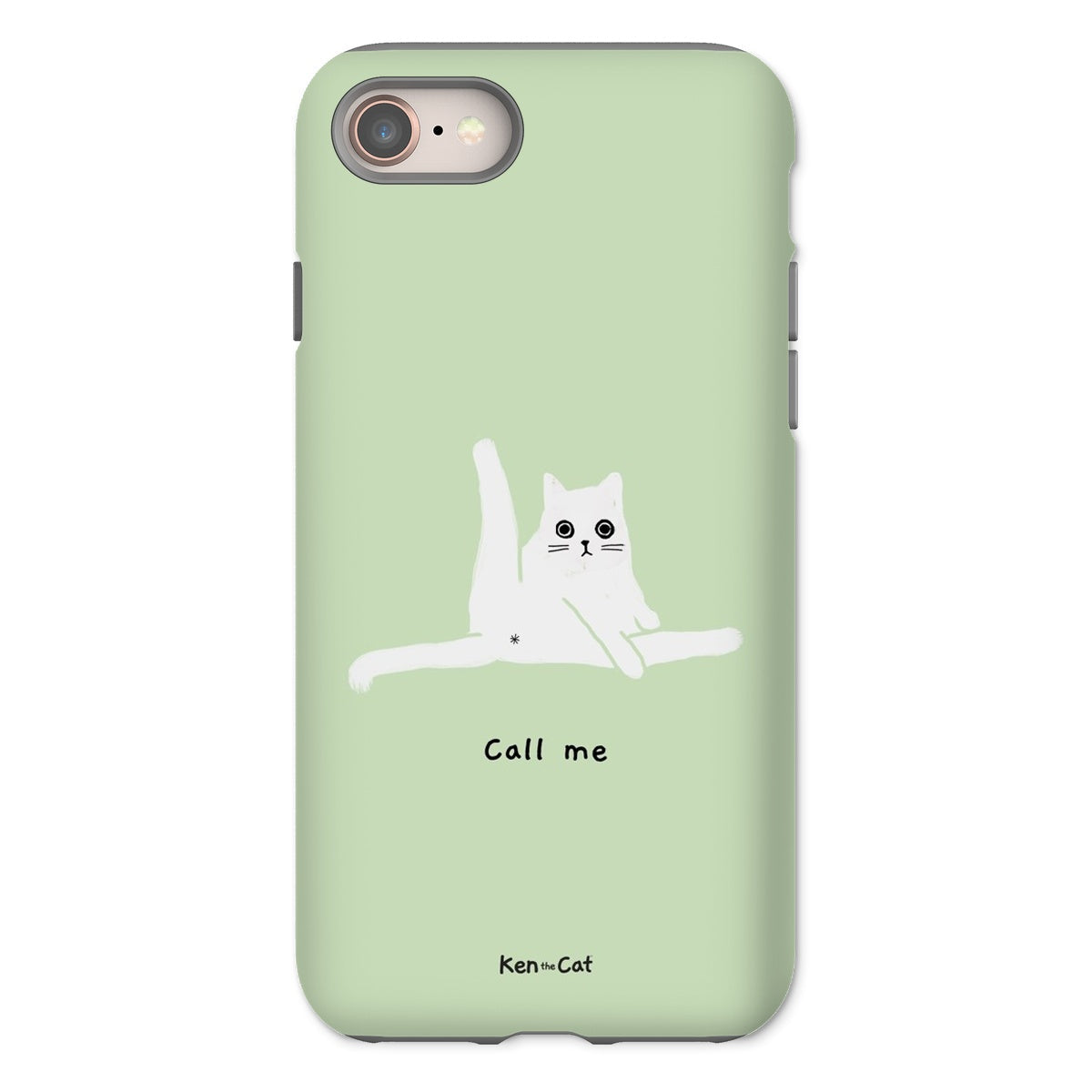Call Me - Green Phone Case