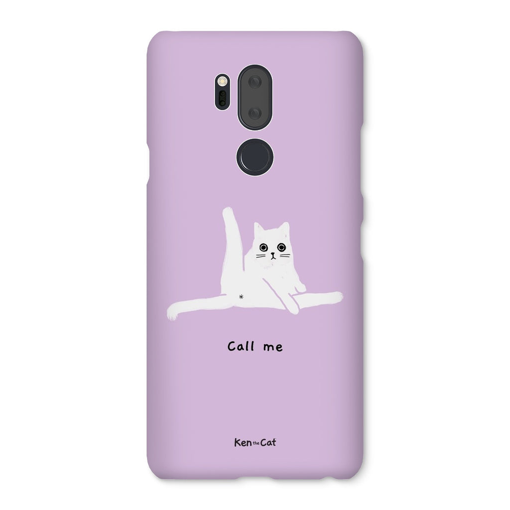 Call Me - Purple Phone Case