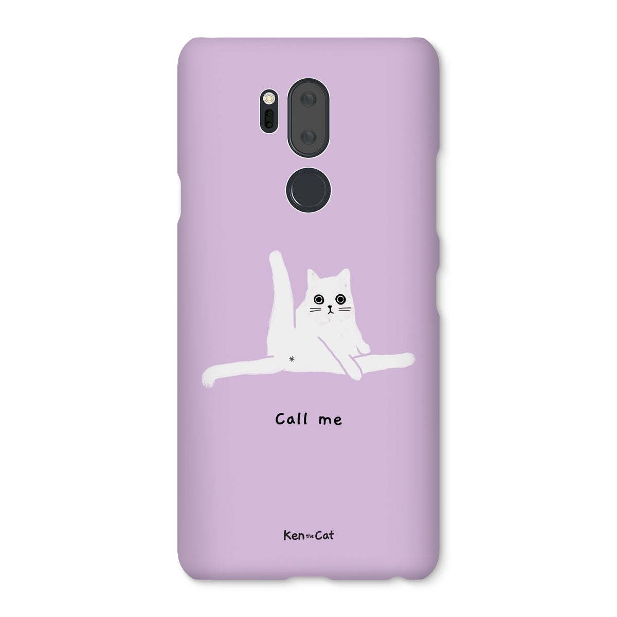 Call Me - Purple Phone Case
