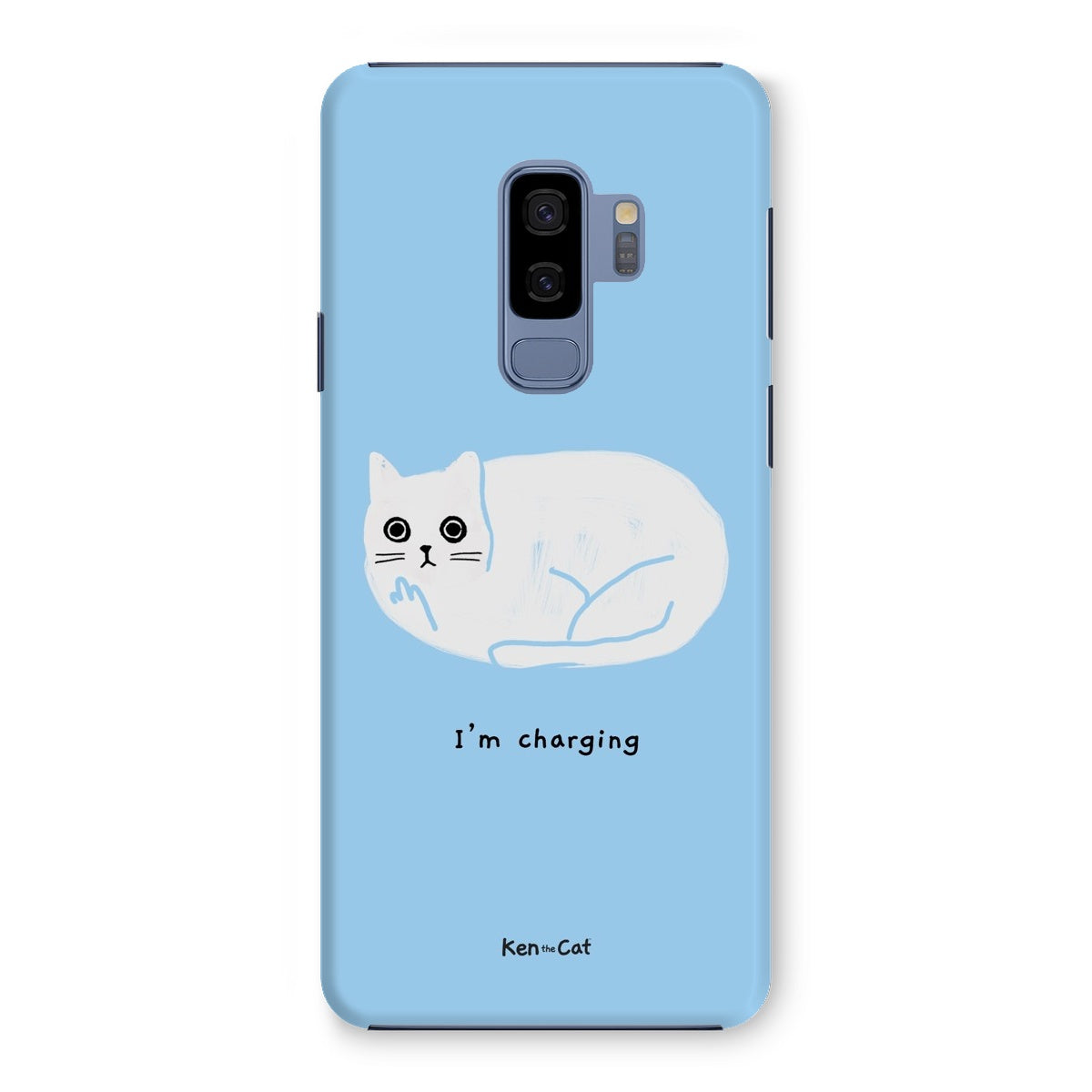 I'm Charging - Blue Phone Case