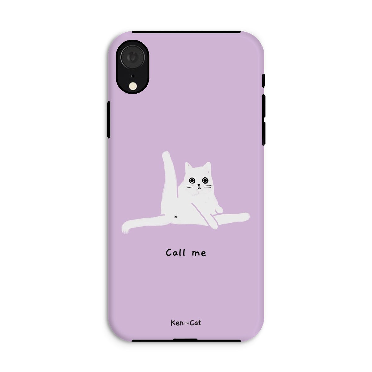 Call Me - Purple Phone Case