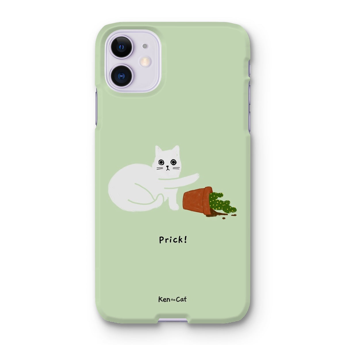 Prick - Green Phone Case