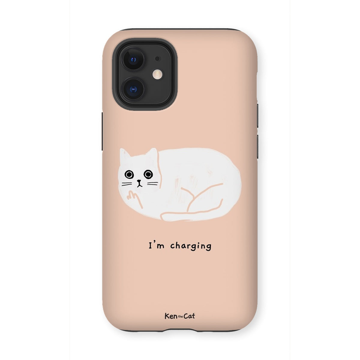 I'm Charging - Coral Phone Case