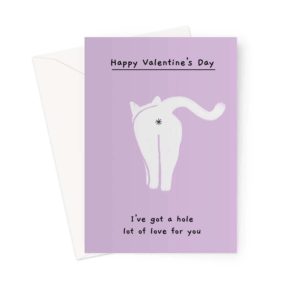 Hole Lot of Love - Valentine's Day Card