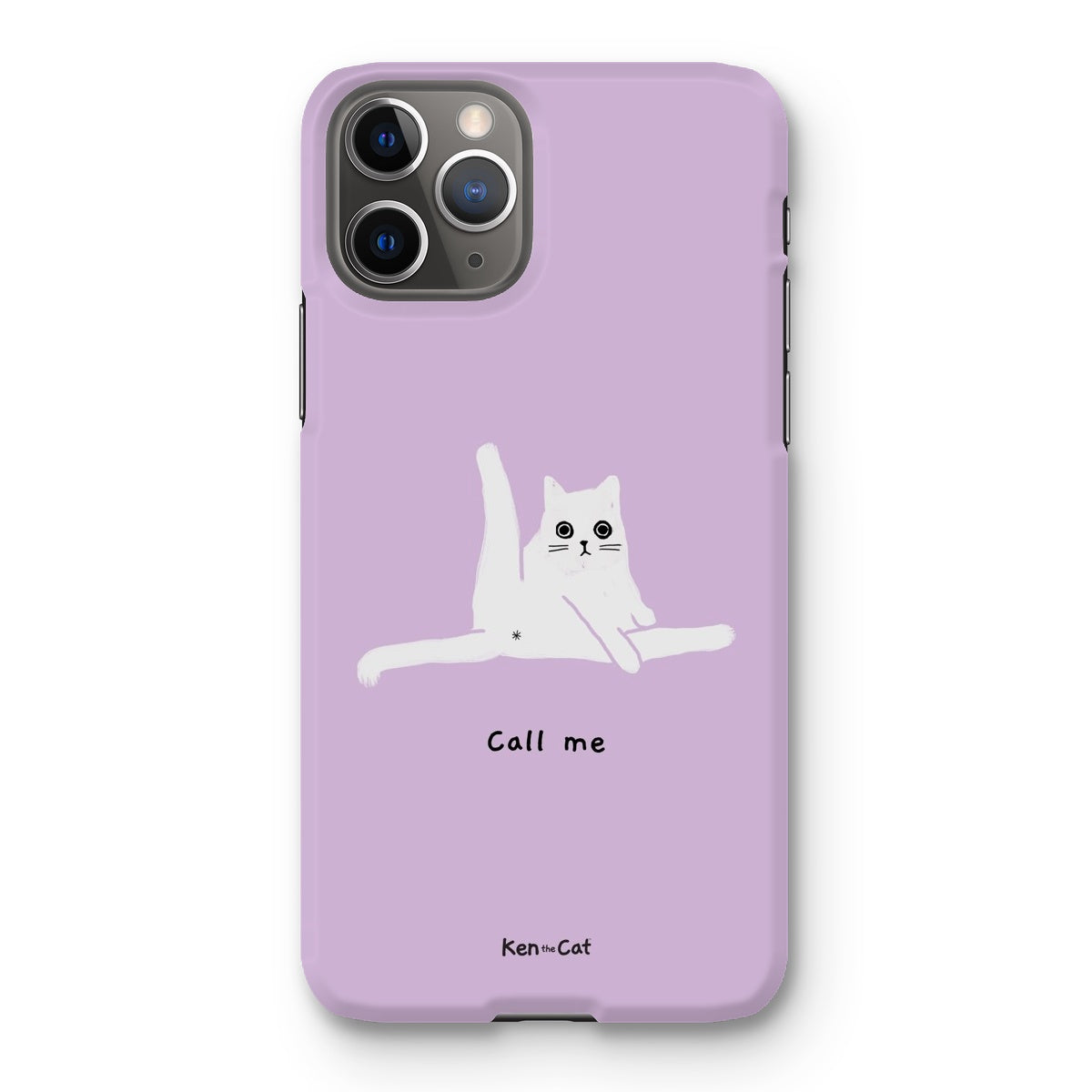 Call Me - Purple Phone Case