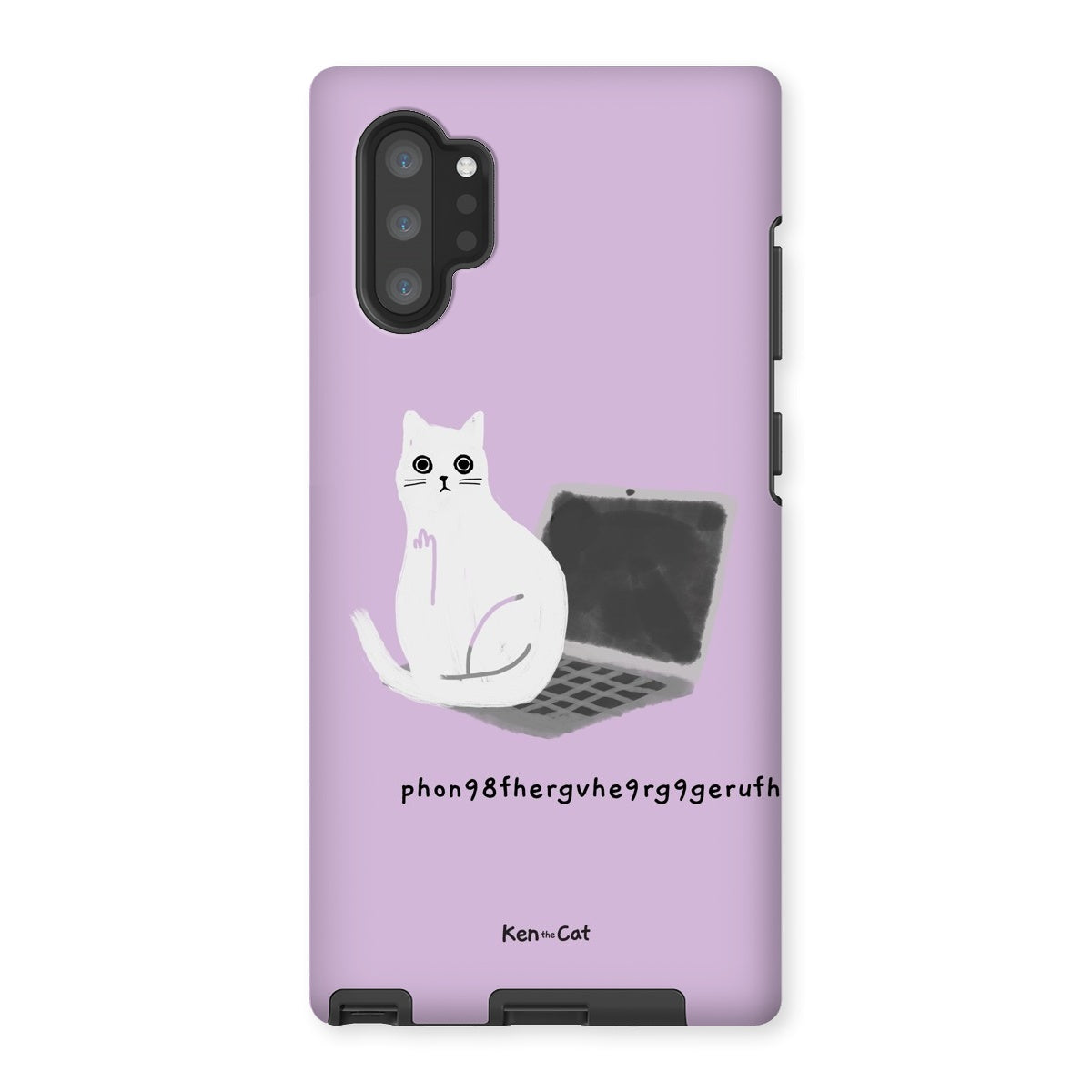 Laptop - Purple Phone Case