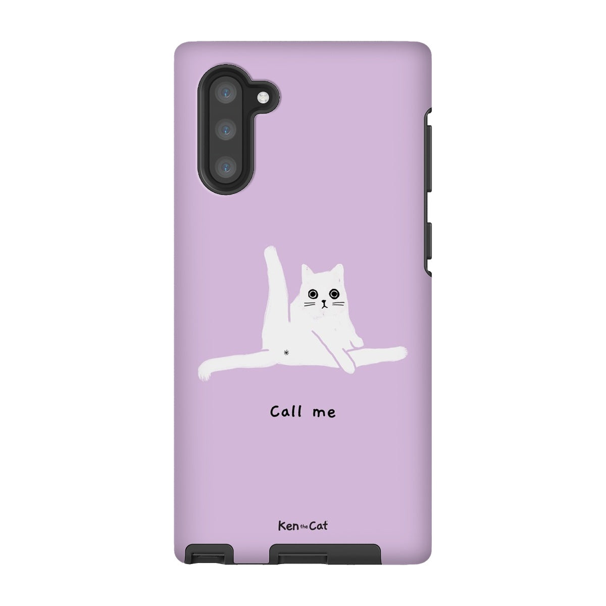 Call Me - Purple Phone Case
