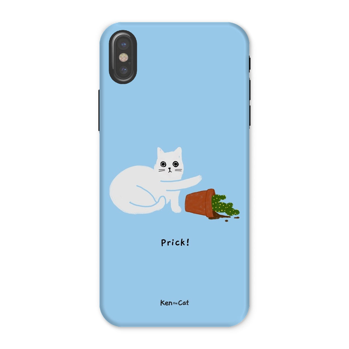 Prick - Blue Phone Case