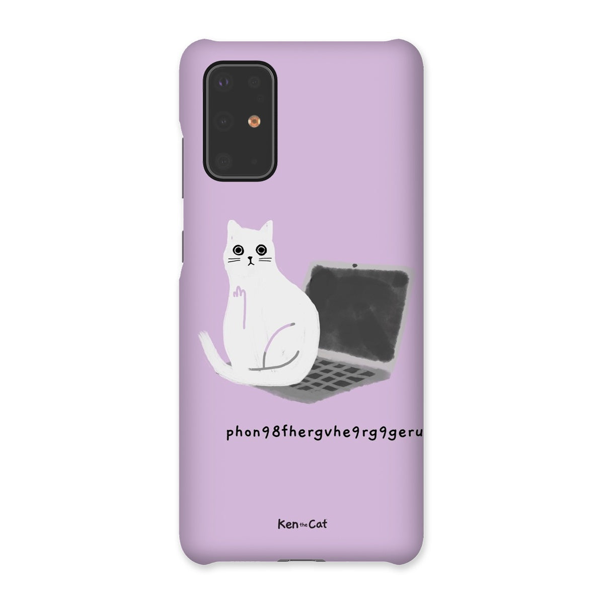 Laptop - Purple Phone Case