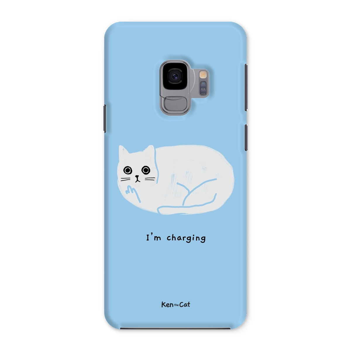 I'm Charging - Blue Phone Case