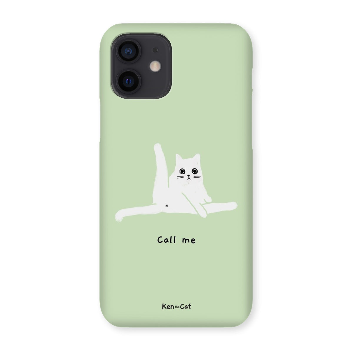 Call Me - Green Phone Case
