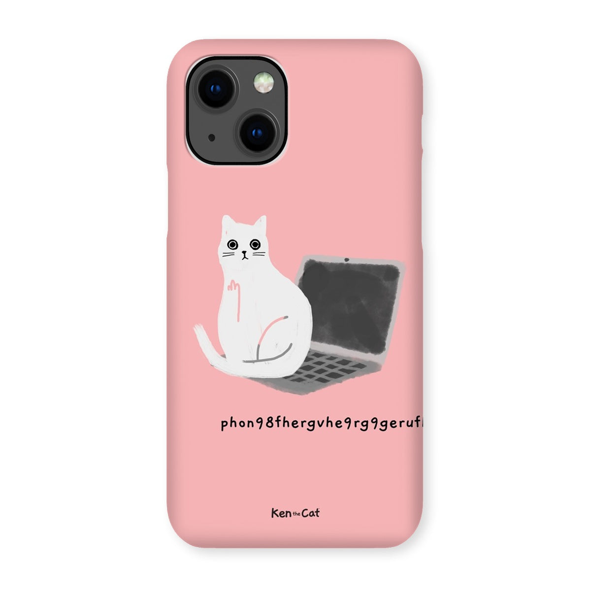 Laptop - Pink Phone Case