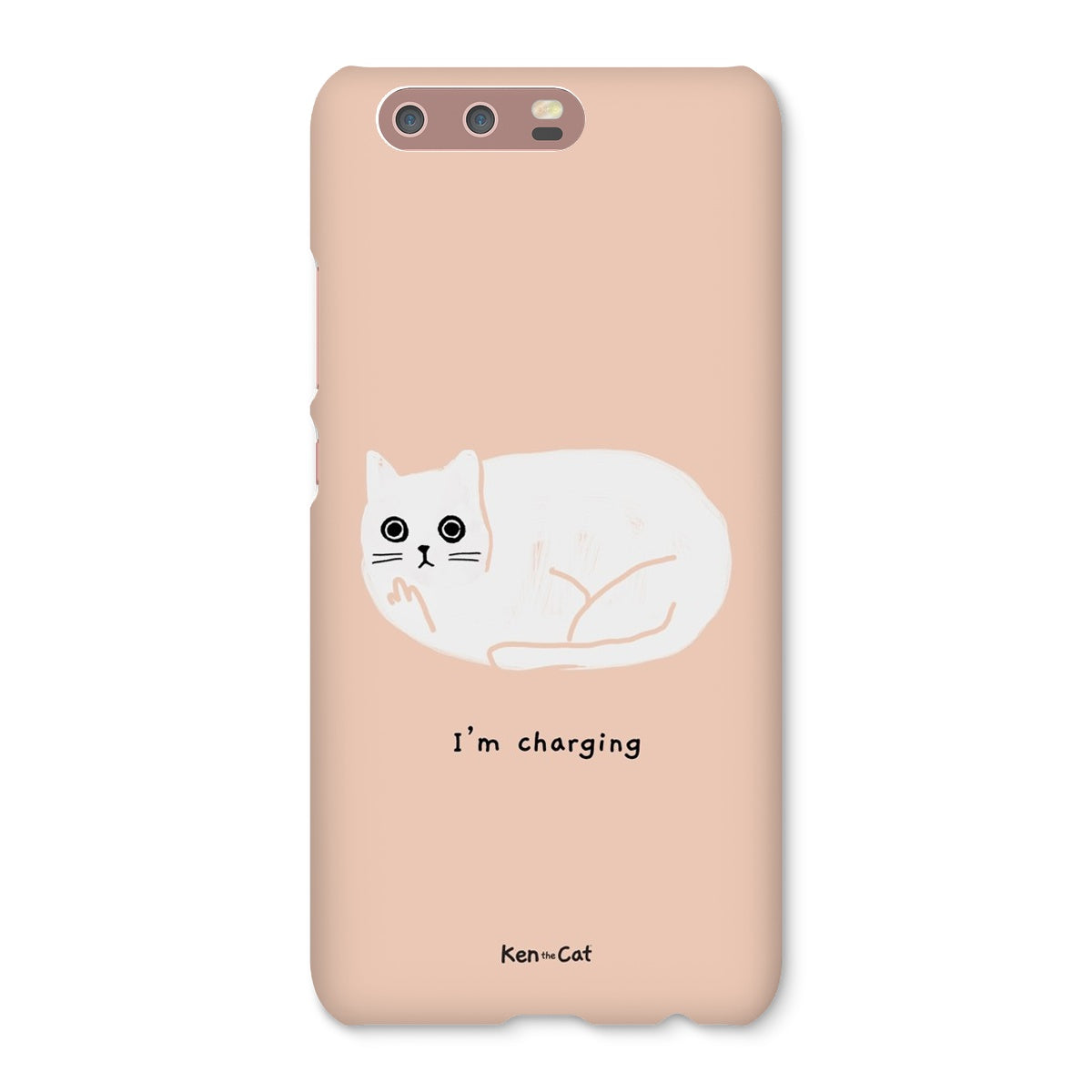 I'm Charging - Coral Phone Case