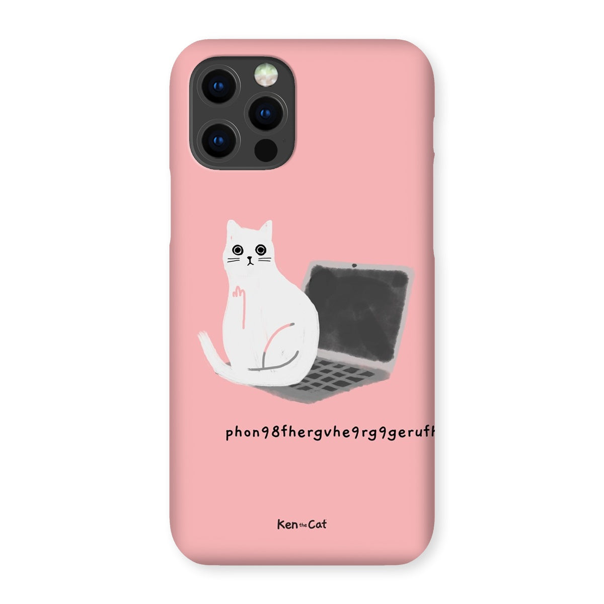 Laptop - Pink Phone Case