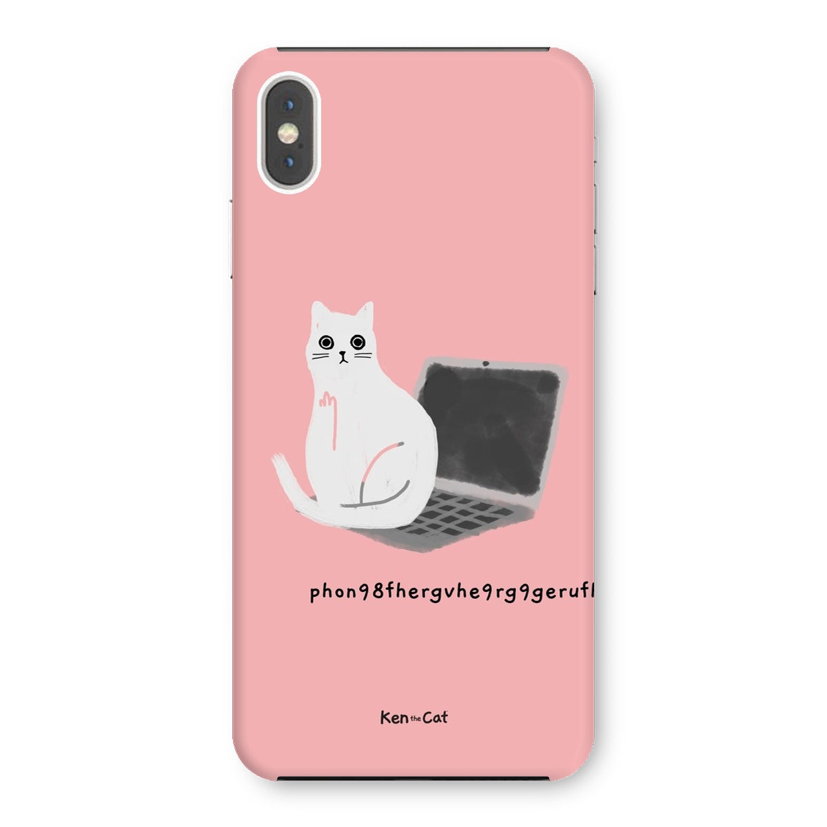 Laptop - Pink Phone Case