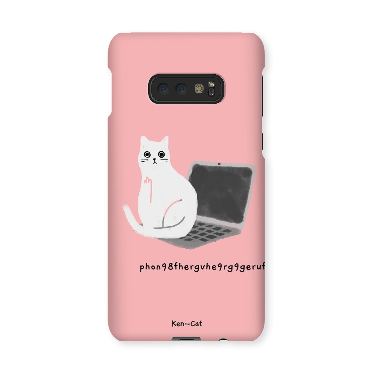 Laptop - Pink Phone Case
