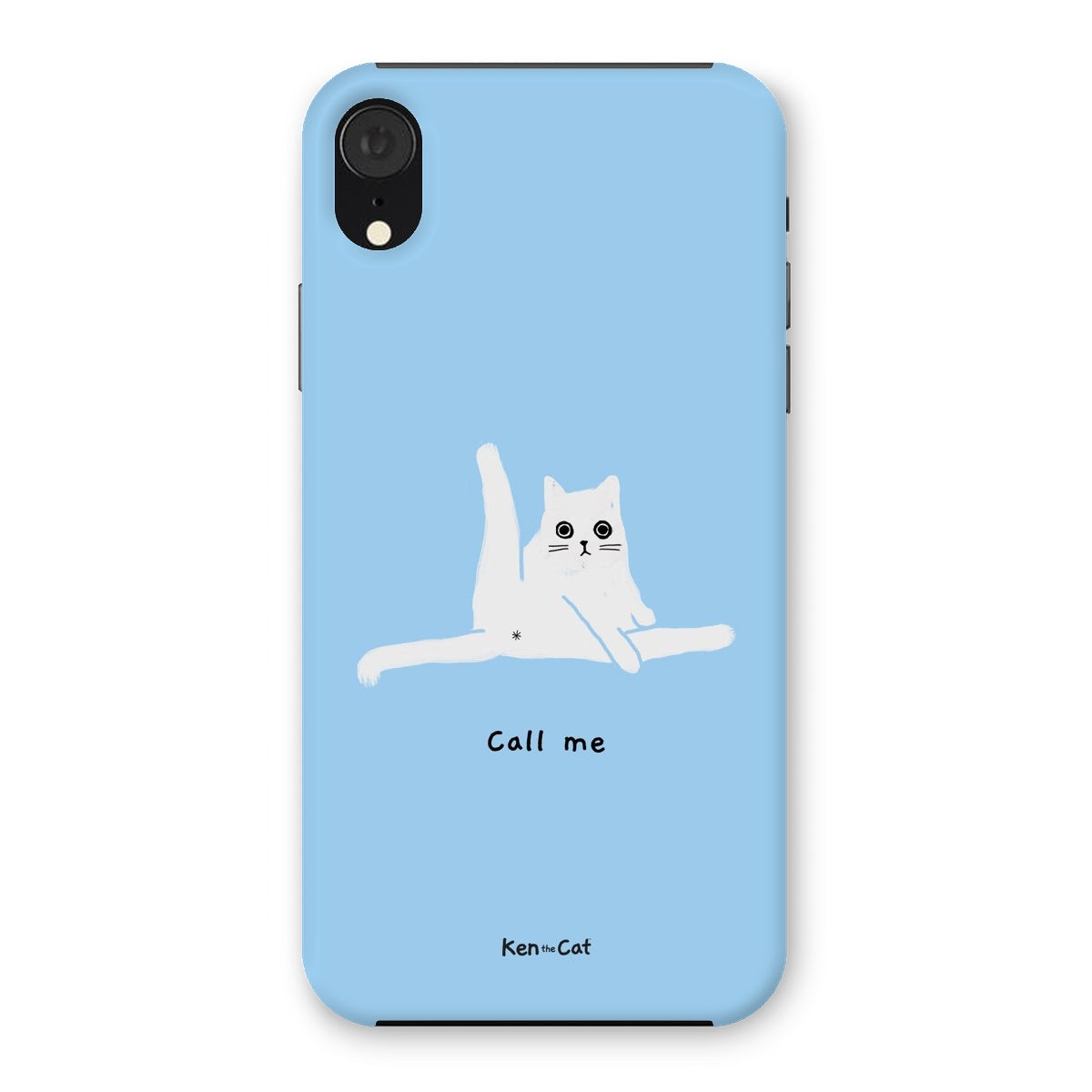 Call Me - Blue Phone Case