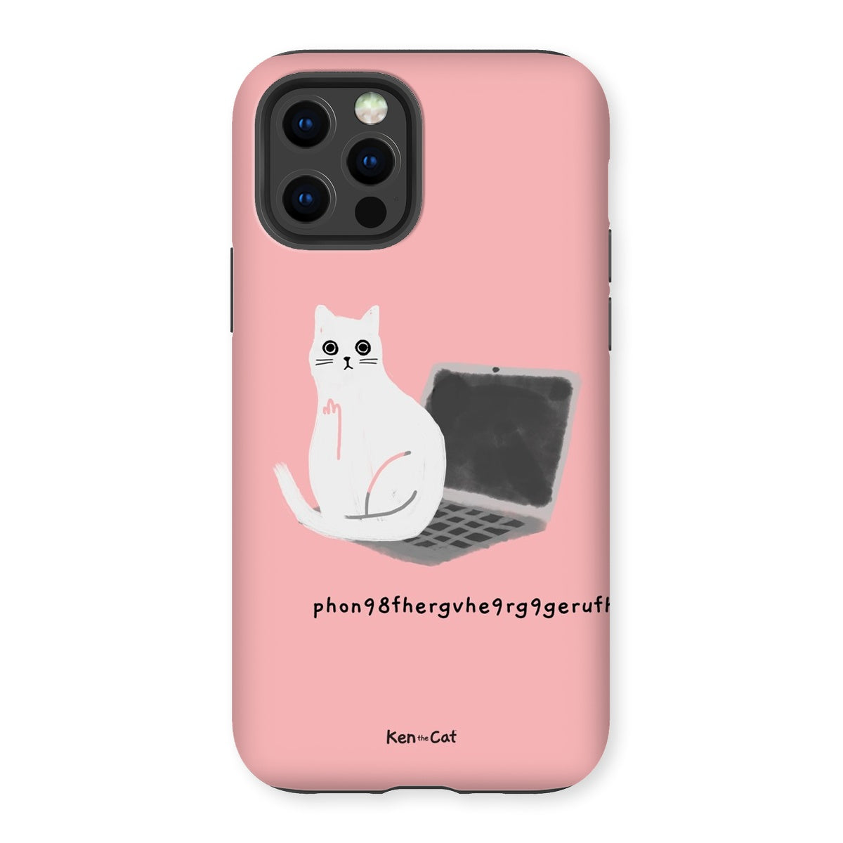 Laptop - Pink Phone Case