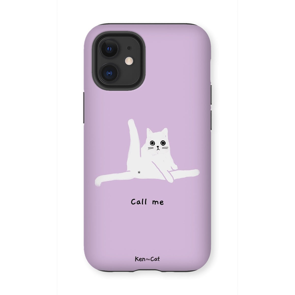 Call Me - Purple Phone Case