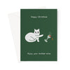 Enjoy Your Mulled Wine - Christmas Card