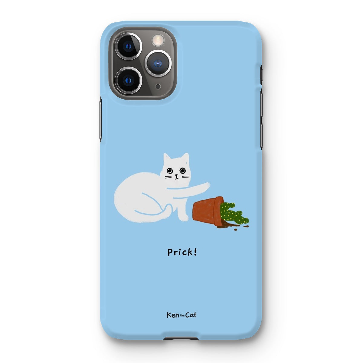 Prick - Blue Phone Case
