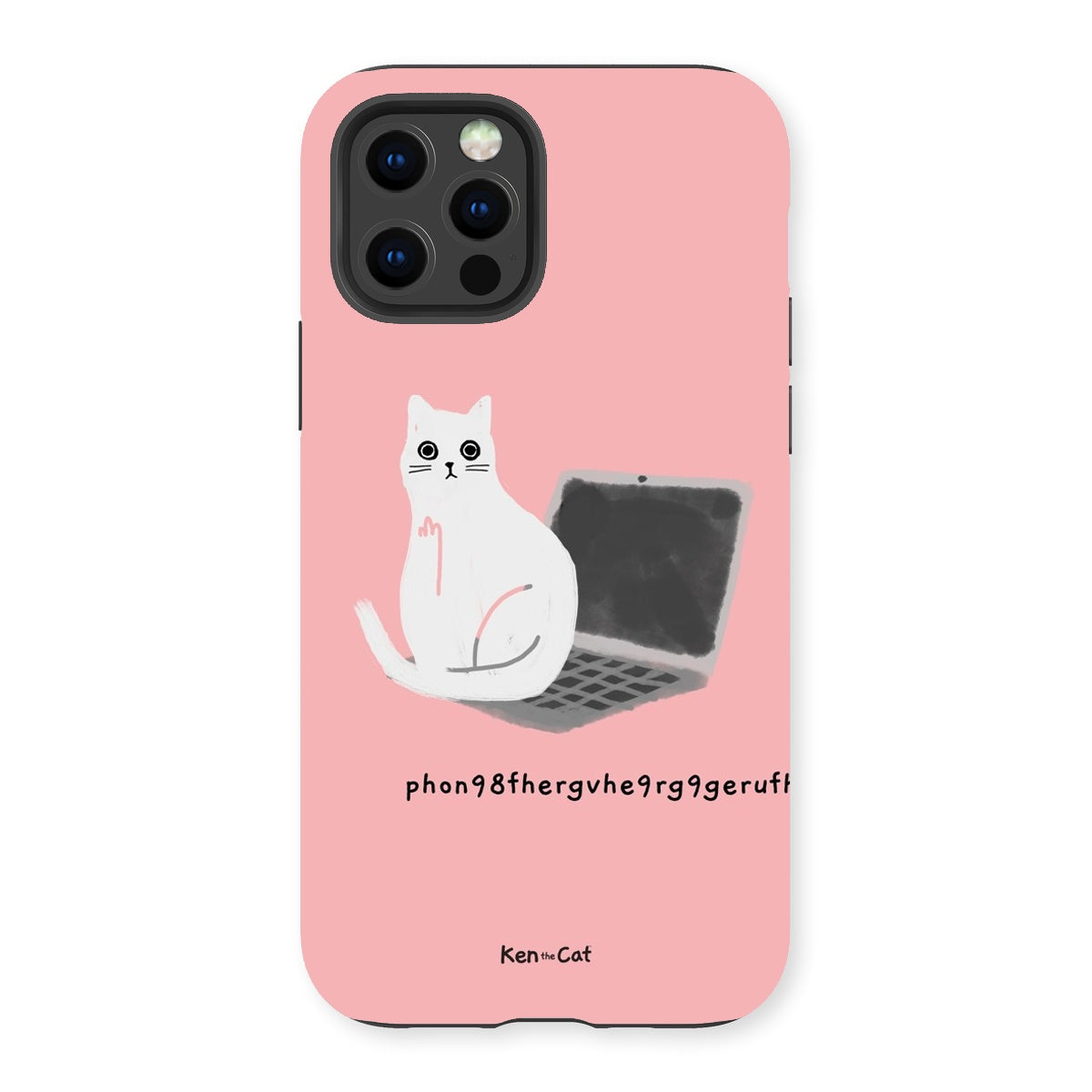 Laptop - Pink Phone Case