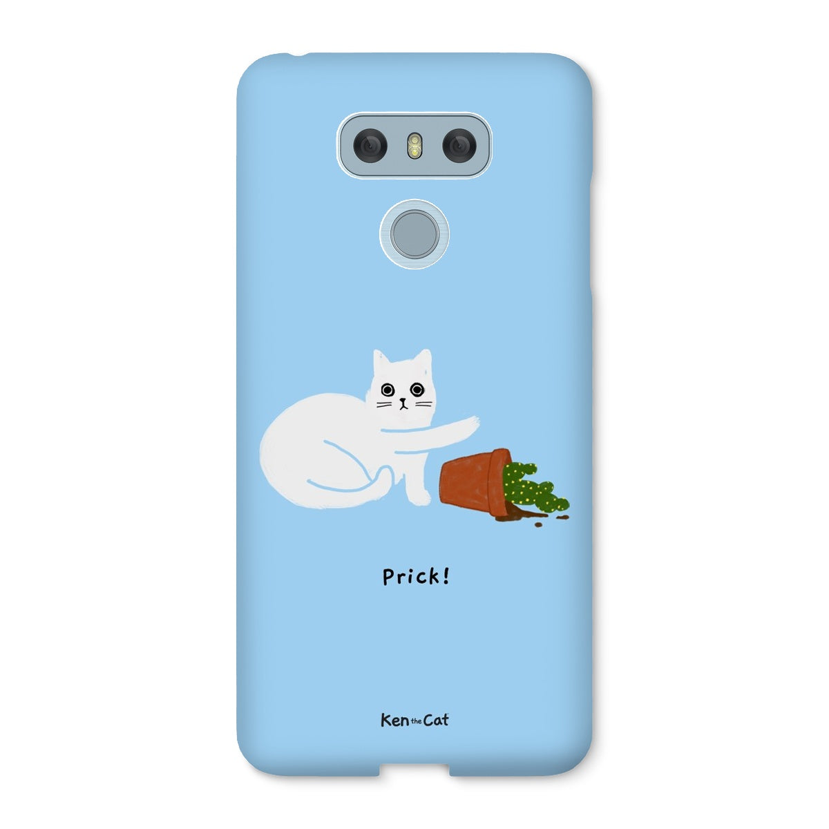 Prick - Blue Phone Case