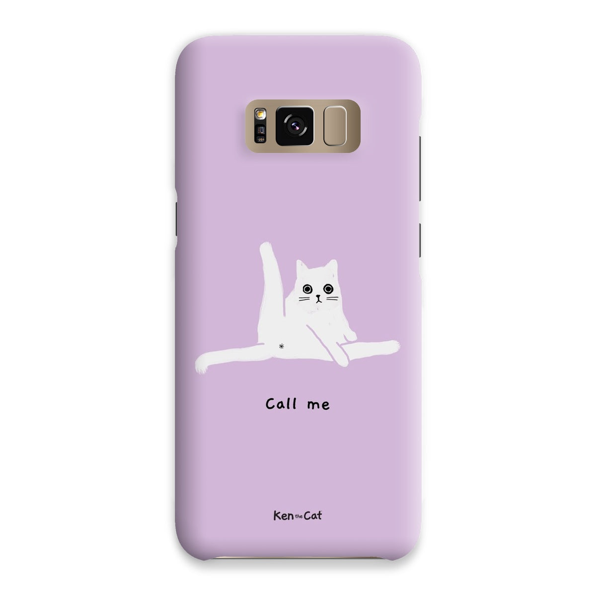 Call Me - Purple Phone Case