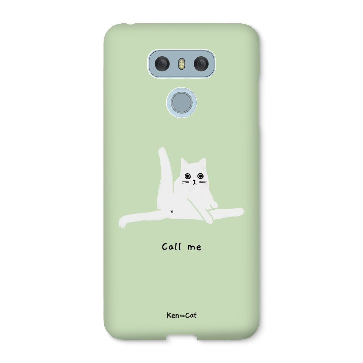 Call Me - Green Phone Case