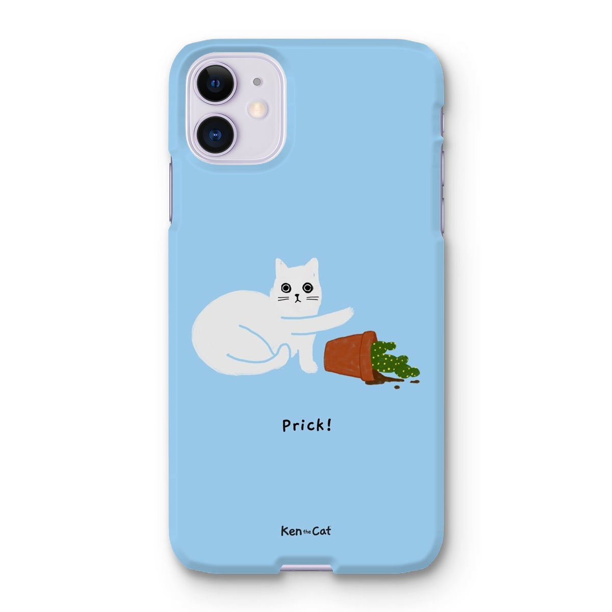 Prick - Blue Phone Case