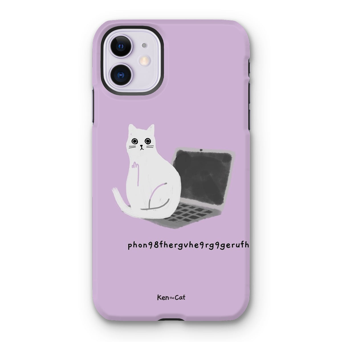 Laptop - Purple Phone Case