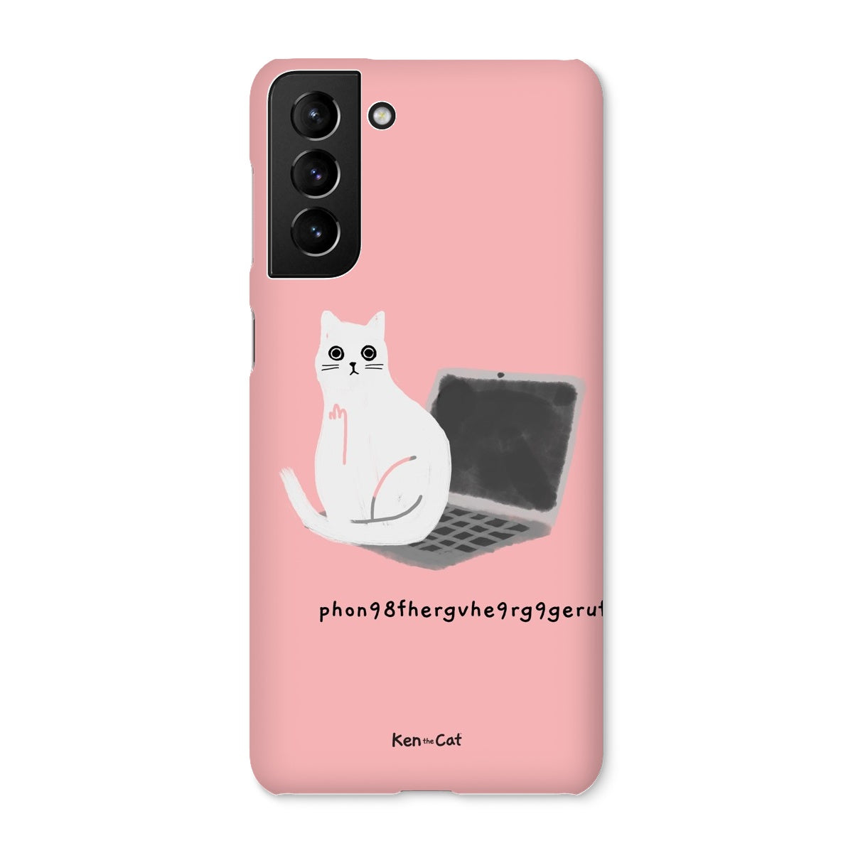Laptop - Pink Phone Case