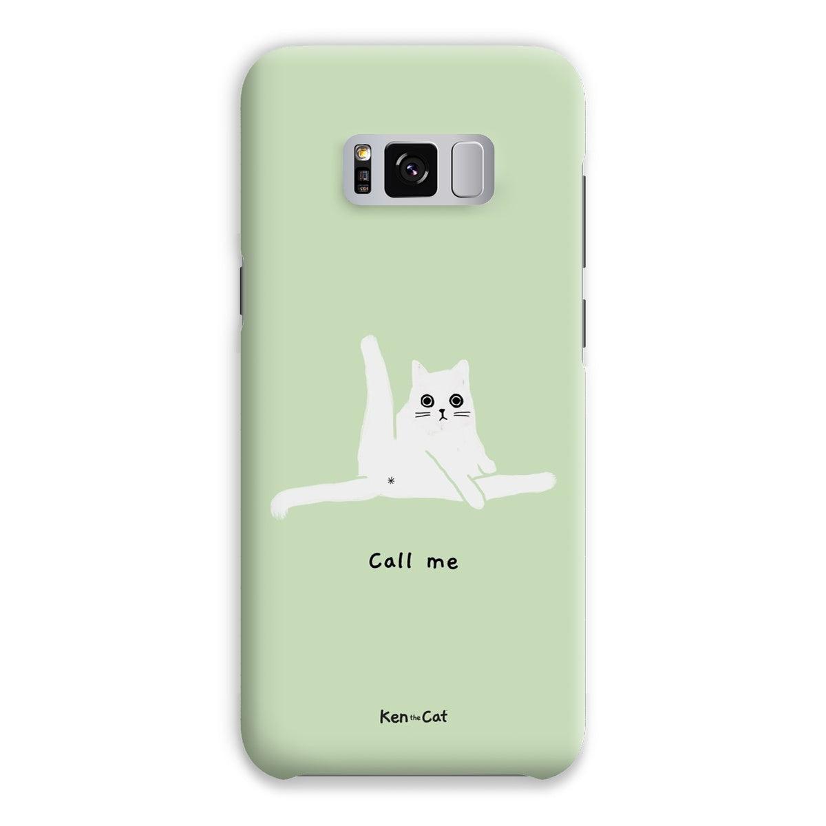 Call Me - Green Phone Case