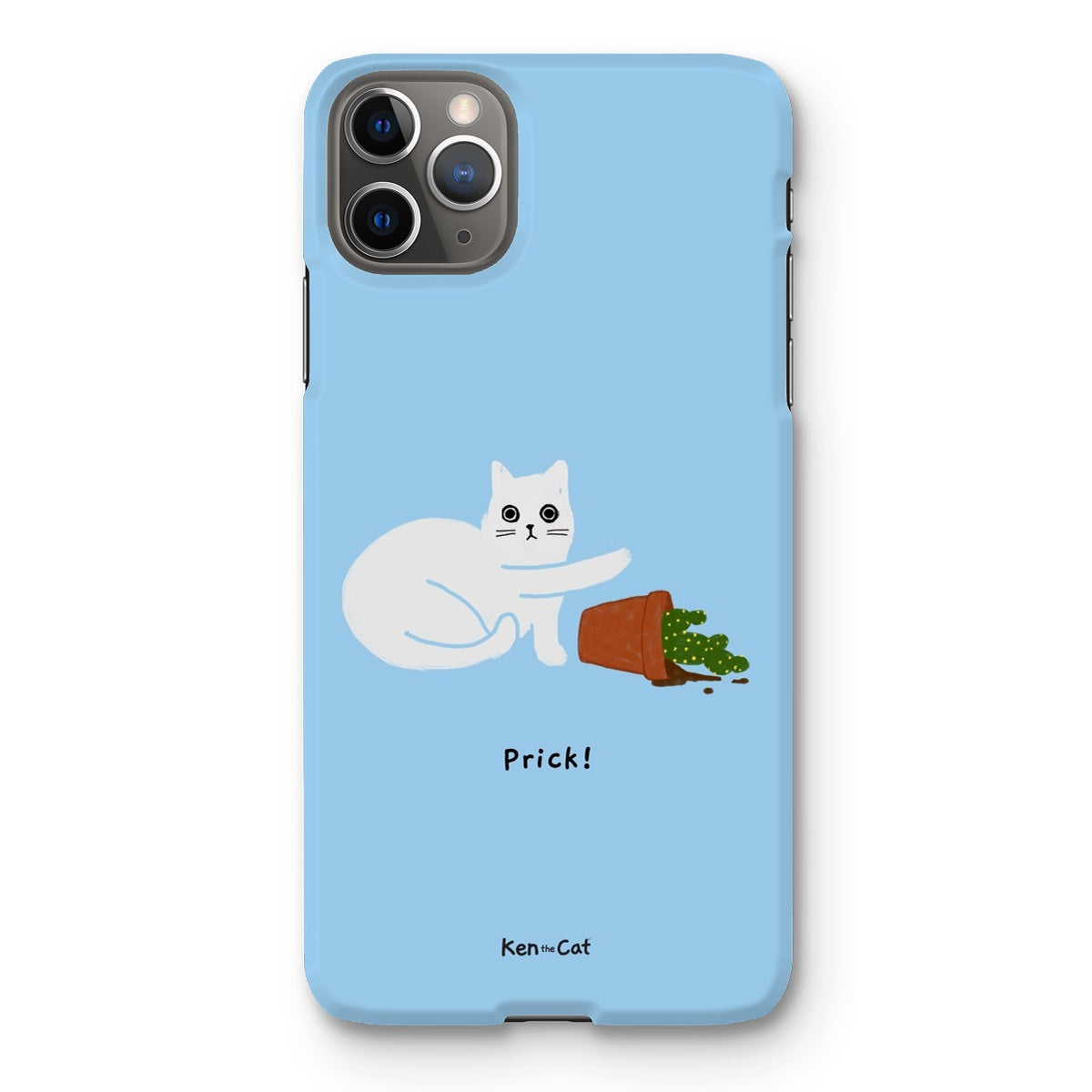 Prick - Blue Phone Case