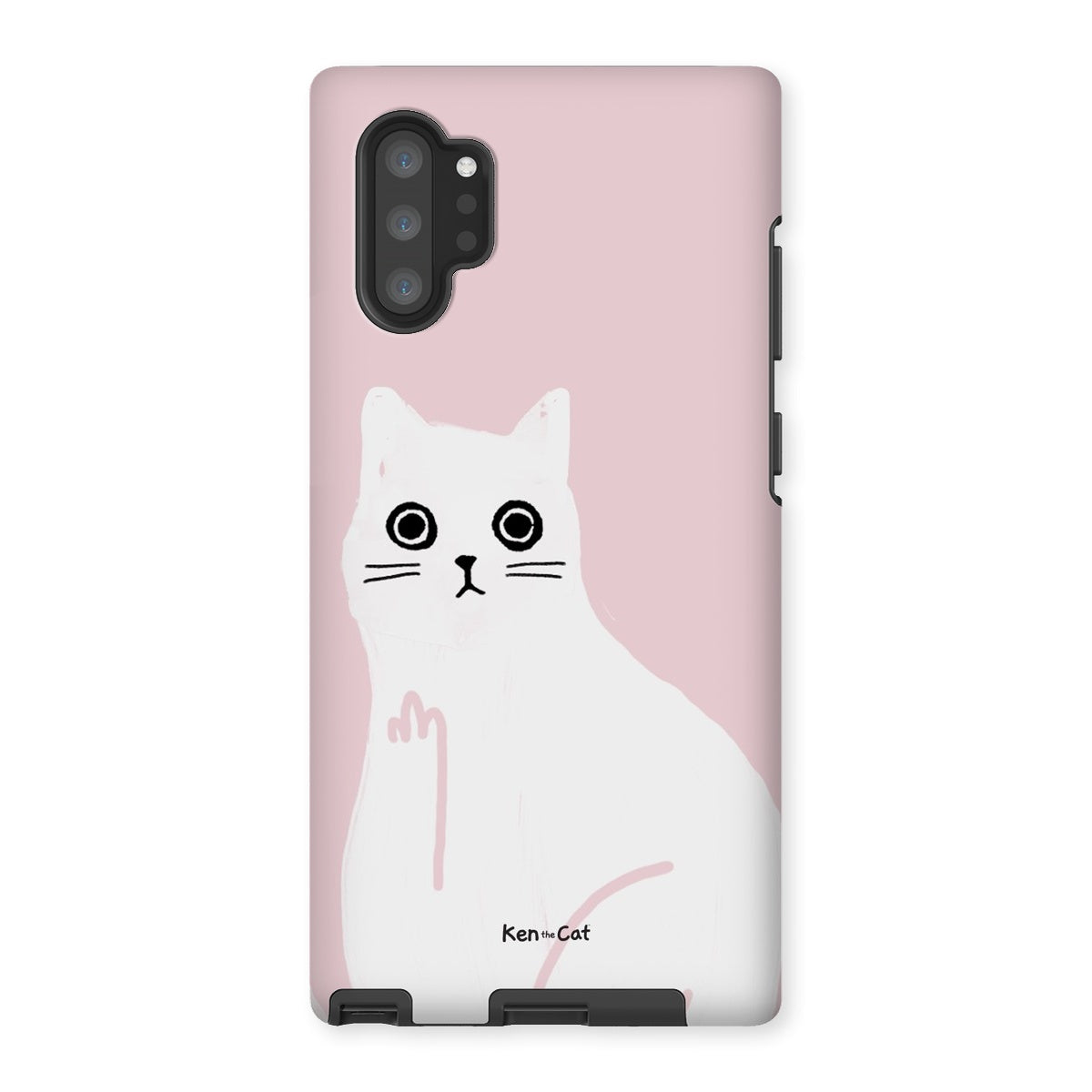 Middle Finger - Pink Phone Case