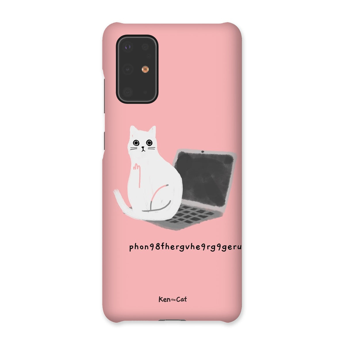 Laptop - Pink Phone Case