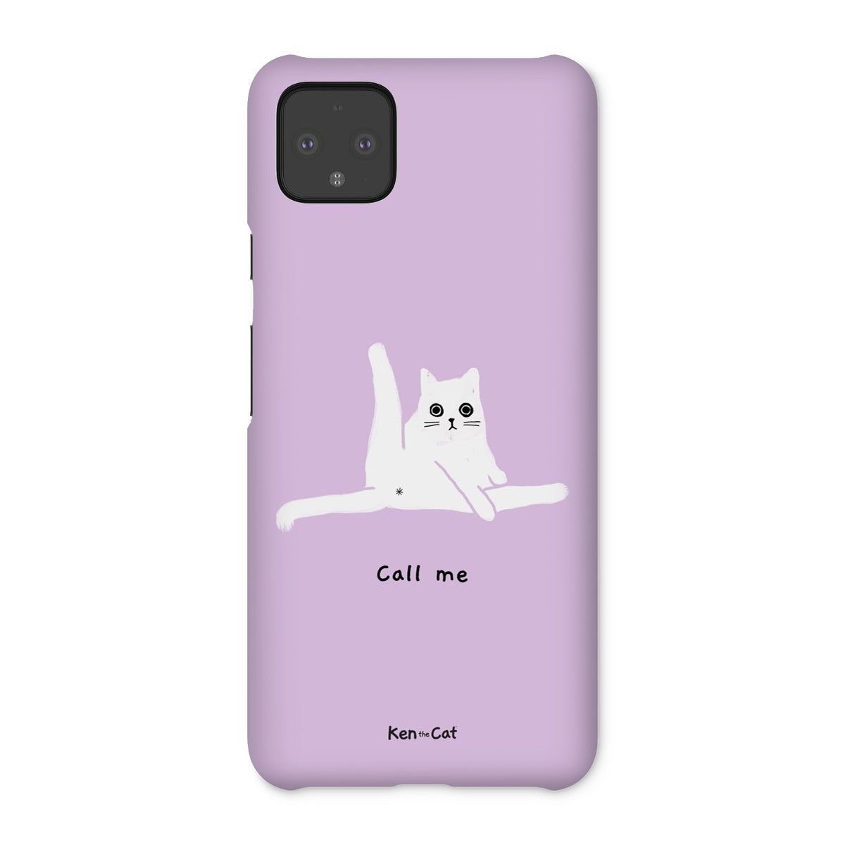 Call Me - Purple Phone Case
