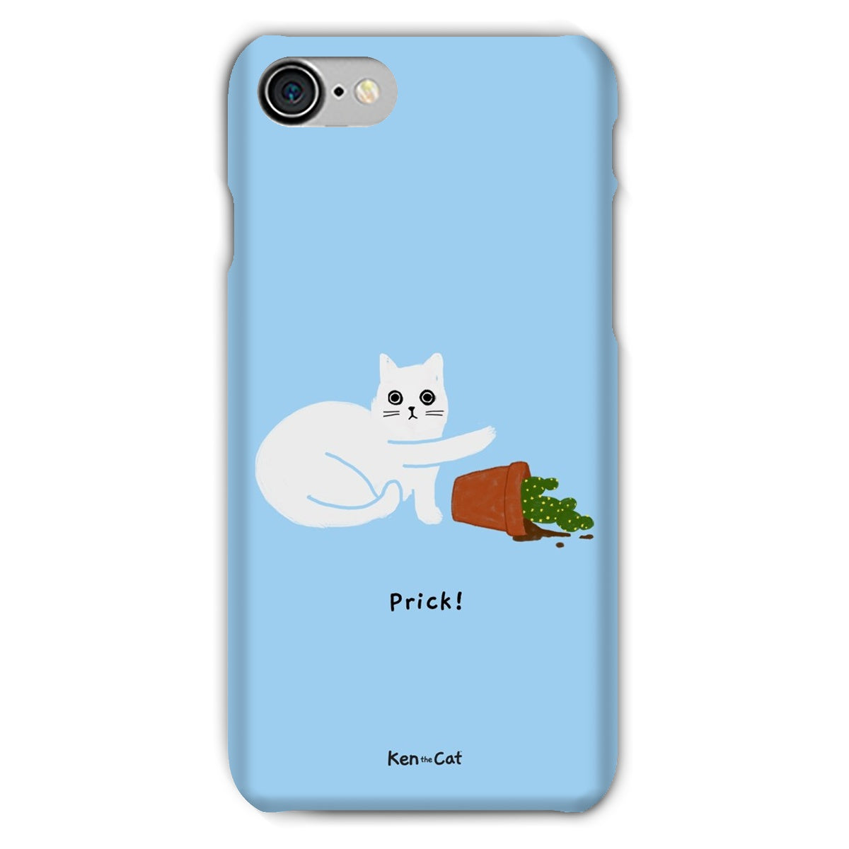 Prick - Blue Phone Case