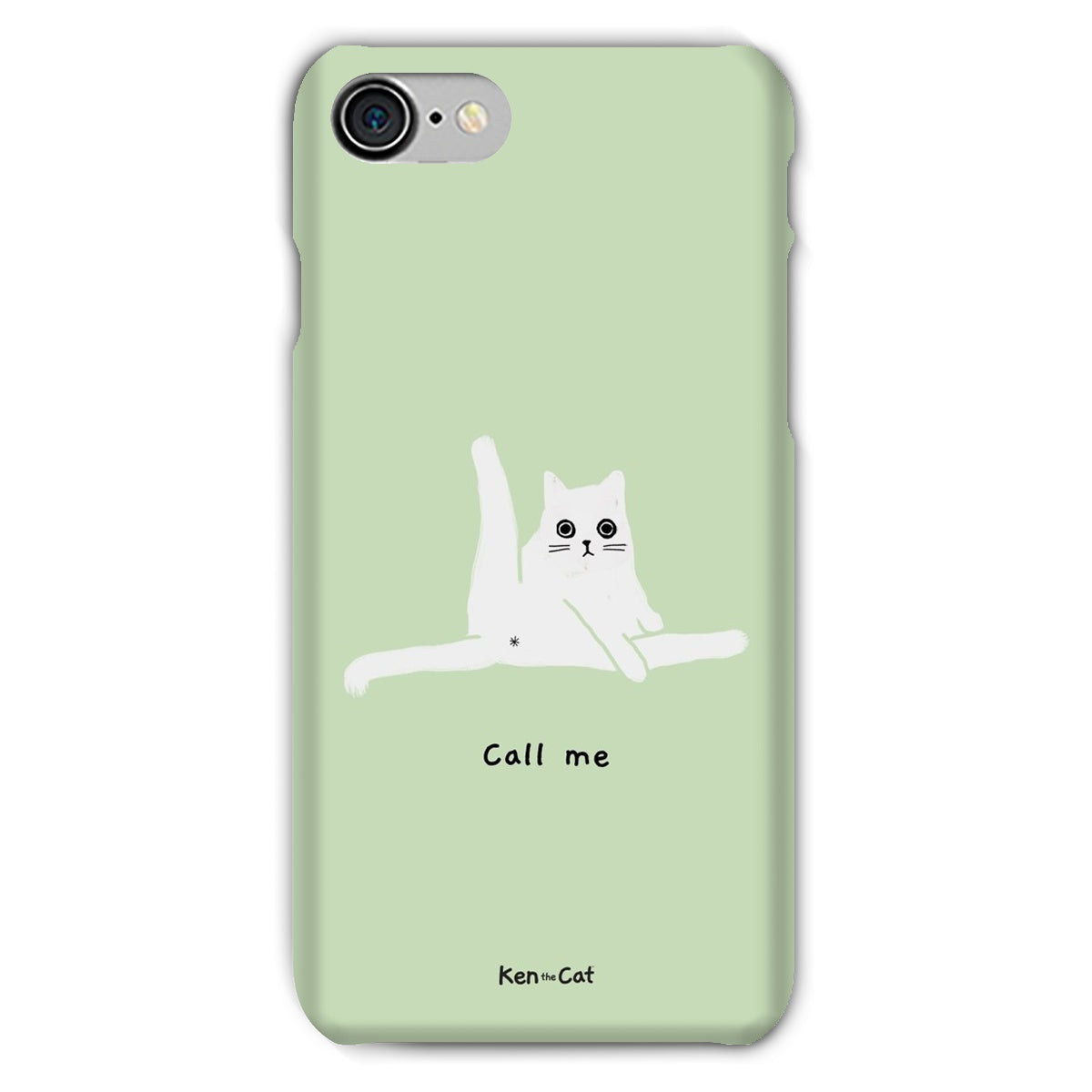 Call Me - Green Phone Case